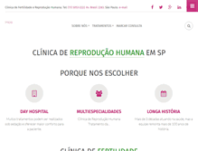 Tablet Screenshot of fertilidade.org